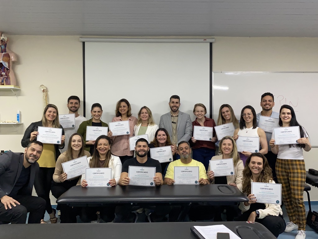 Turma com certificados — outra edição